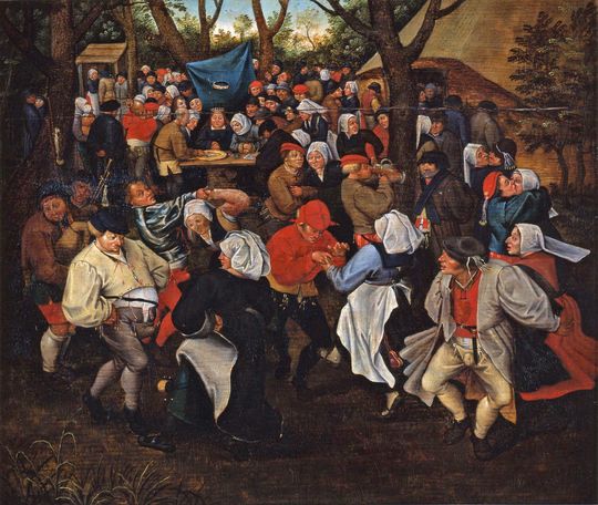 pieter brueghel ii la danse de noce musee des beaux arts quimper (002)