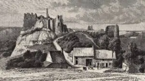 les ruines de montaigle