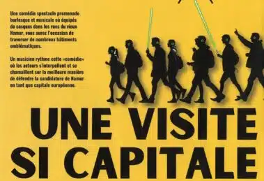 une visite si capitale affiche spectacle 2