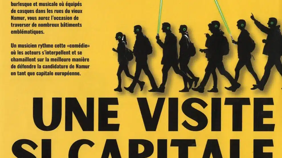 une visite si capitale affiche spectacle 2