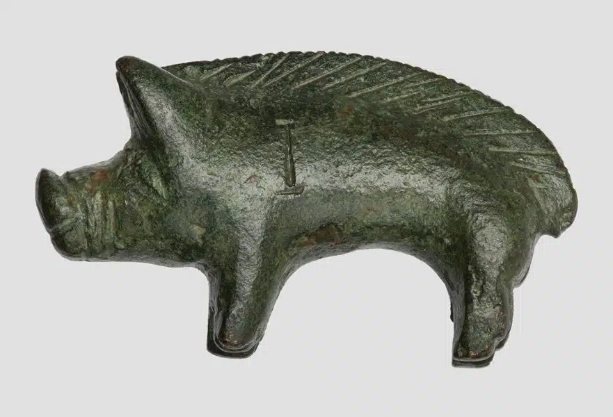 figurine en bronze gaule romaine