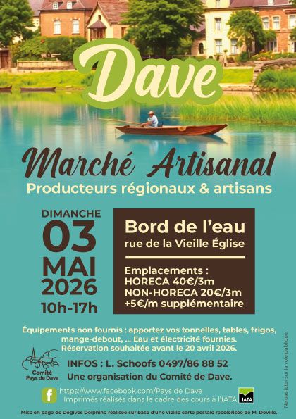 marché artisanal dave 3 mai